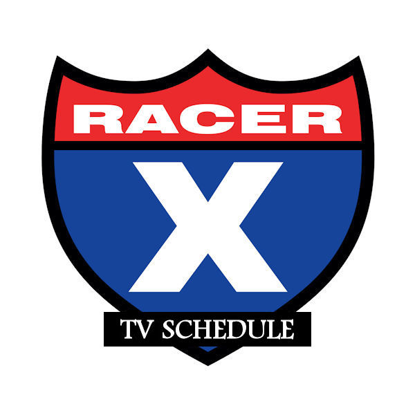 racerX tvschedule